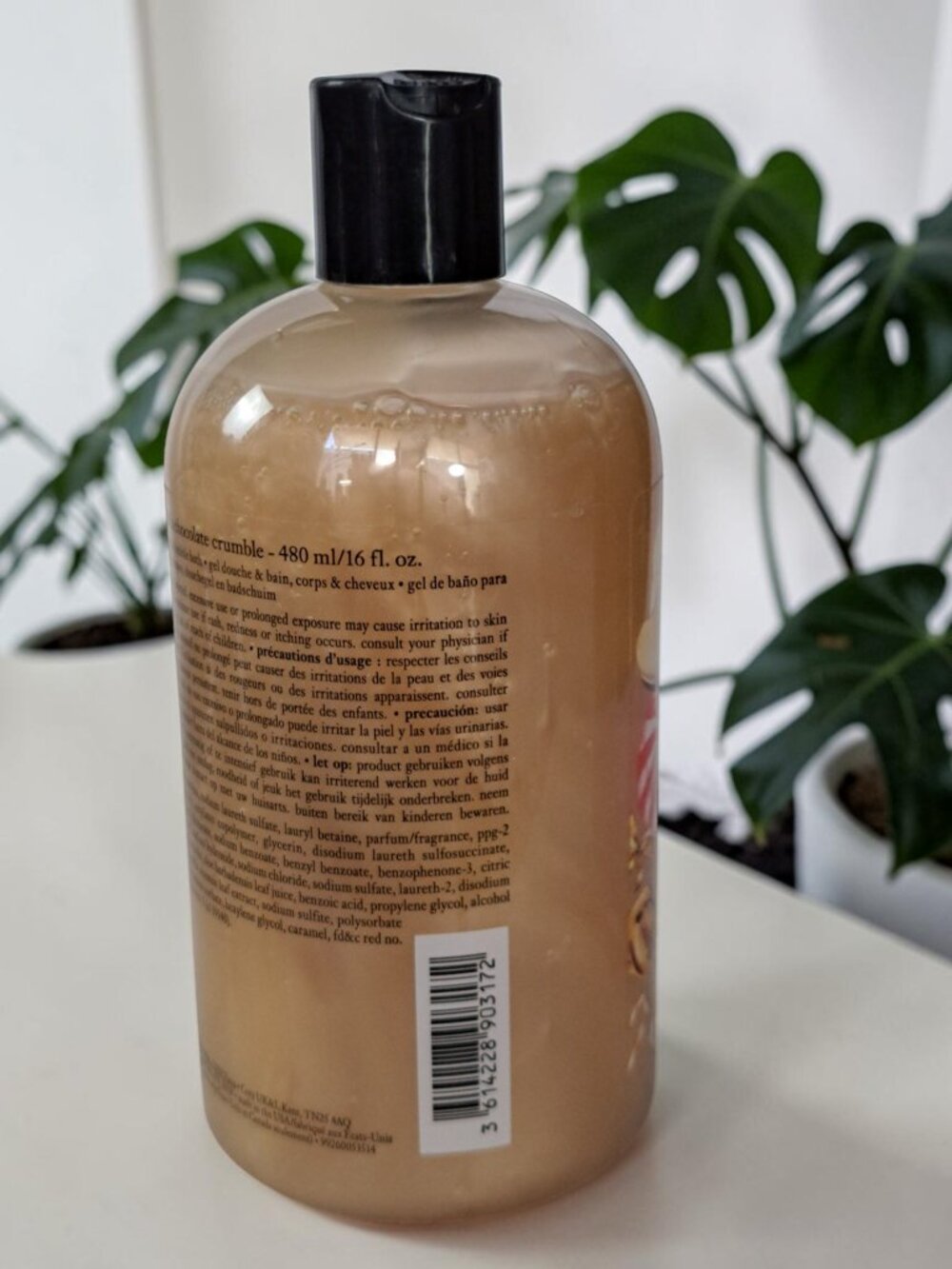 Philosophy Vanilla Chocolate Crumble 3-in-1 Shampoo, Shower Gel & Bubble Bath - Picture 3 of 11